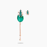 ASYMMETRIC HAPPY FROG EARRINGS